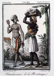 Franse koloniën: bleeksters uit Martinique in de West-Indië