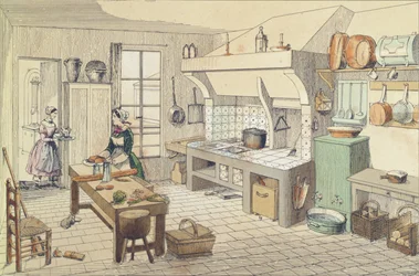Franse keuken van het midden van de negentiende eeuw