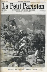 Franse soldaten in Soedan: mei 1898. Plundering van Sikasso door kolonel Audeoud (Soedan). De verovering van Sikasso. Omslag van 