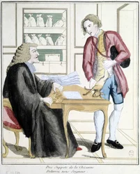 Van de suppots van de chicana, verlos ons Heer: Karikatuur over de belasting op jacht, eind 18e eeuw