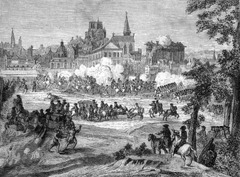 Fronde: Slag bij de Faubourg St Antoine op 2 juli 1652 in Parijs