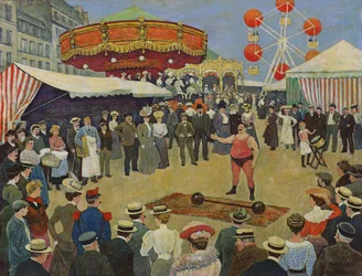 Kermis op de Parijse Boulevards