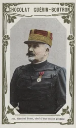 Generaal Brun, chef van de generale staf