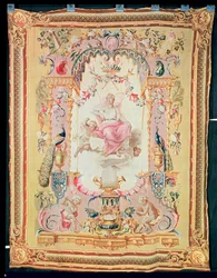 Harmonie en Juno: uit de Triomf van de Goden, Gobelins wandtapijt, 1699