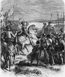 Hendrik IV bij Ivry, 14 maart.