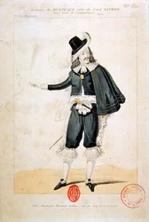 Hurteaux in de rol van Lord Enrico Ashton, in de opera Lucie de Lammermoor, van Gaetano Donizetti (1797-1848)