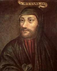 Denkbeeldig portret van Avicenna (Ibn Sina) (ca. 992-1037)