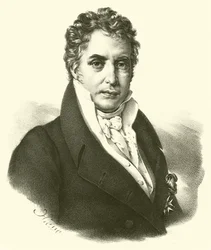 Jacques-Louis David, portret (gravure)