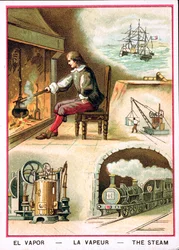 James Watt en verschillende toepassingen van stoom