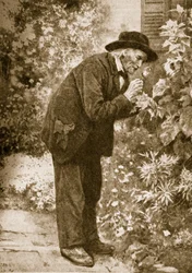 Jean-Henri Fabre observeert insecten