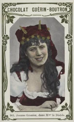 Jeanne Granier, in Madame le Diable