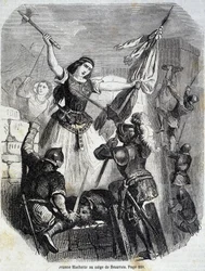 Jeanne Hachette in Beauvais in 1472 - in 