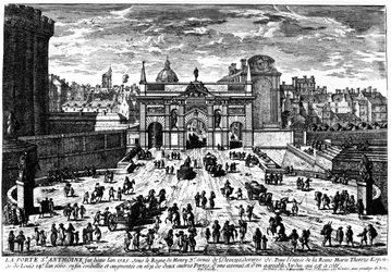 La Porte Saint-Antoine, Parijs