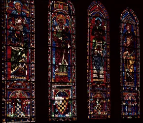 Lancetramen van het zuidertransept