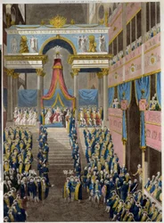 De kroning van Napoleon op 2 december