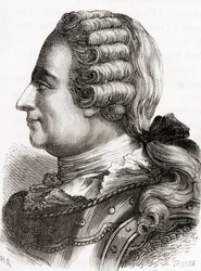 Luitenant-generaal Jean-Baptiste Vaquette de Gribeauval, uit 