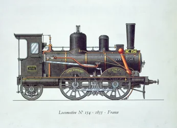 Locomotief nr.154, 1855