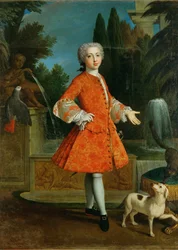 Louis-Philippe, hertog van Orléans als jongen, Duc de ... (schilderij op doek)