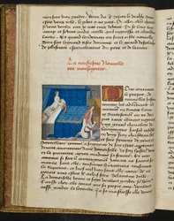 Pagina uit Cent Nouvelles Nouvelles, c.1461-62