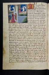 Pagina uit Cent Nouvelles Nouvelles, c.1461-62