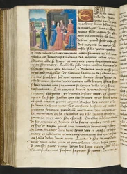 Pagina uit Cent Nouvelles Nouvelles, c.1461-62