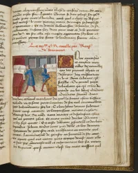 Pagina uit Cent Nouvelles Nouvelles, c.1461-62