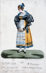 Madame Boulanger in de rol van Edwige in de opera Guillaume Tell door Rossini