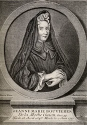Madame Guyon (1648-1717) illustratie uit 