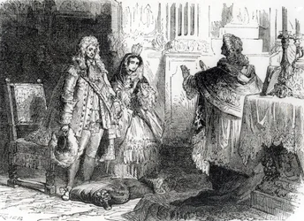 Huwelijk van Lodewijk XIV en Madame de Maintenon