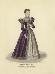 Mary Stuart, vrouw van koning Frans II van Frankrijk