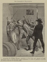 Vrijmetselaarsmoorden (gravure)