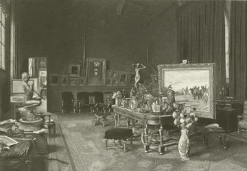 Meissoniers Atelier (gravure)