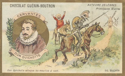 Miguel de Cervantes Saavedra (1547-1616), Spaanse romanschrijver, dichter en toneelschrijver, auteur van 