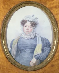 Miniatuurportret van Madame Swetchine (1782-1857)
