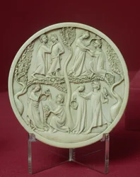 Spiegelkist met hoofse scènes, c.1320-30