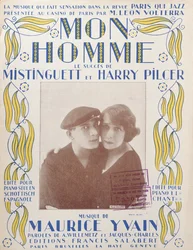 Mon Homme, omslag van partituur van lied door Mistinguett en Harry Pilcer, 1920