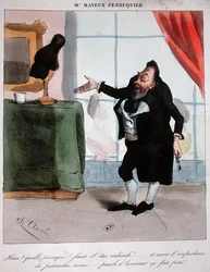 Monsieur Mayeux, de pruikenmaker, c.1840