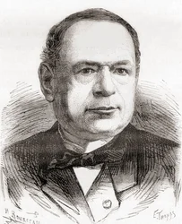 Moritz Hermann von Jacobi, uit Les Merveilles de la Science, gepubliceerd ca. 1870