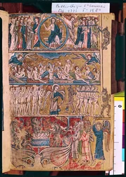Het Laatste Oordeel, uit een Psalter