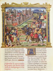 Oorlog tussen Karel de Stoute, hertog van Bourgondië en Luik, uit de Memoires van Philippe van Commines
