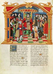 Adolphe de Gueldres, uit de Memoires van Philippe van Commines