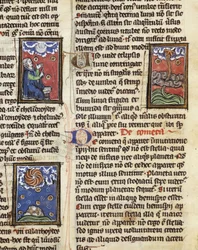 Ms 320 Fol.197 Kometen, uit 