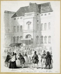 Opening van het Musee Royal (Musee du Louvre), 15 maart