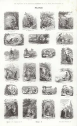 Pagina uit Vignettes Typographiques