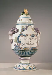 Farmaceutische pot (faience)