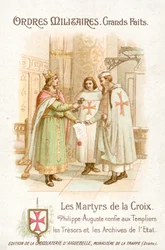 Filips Augustus beloont de Tempeliers
