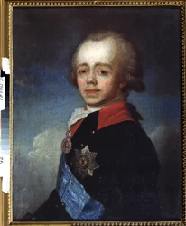 Portret van groothertog Pavel Petrovich