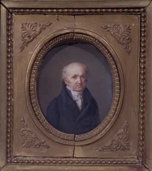 Portret van Abraham-Louis Breguet, begin 19e eeuw