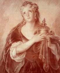 Portret van Adrienne Lecouvreur (1692-1730)