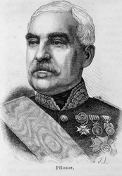 Portret van Aimable Jean Jacques Pelissier, Hertog van Malakoff (1794-1864), Franse militair en maarschalk van Frankrijk - in 